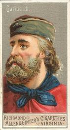 1888 Allen & Ginter Great Generals (N15) #NNO Giuseppe Garibaldi Front