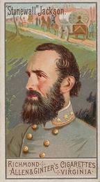 1888 Allen & Ginter Great Generals (N15) #NNO Stonewall Jackson Front