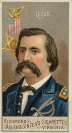 1888 Allen & Ginter Great Generals (N15) #NNO John A. Logan Front
