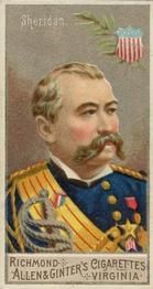 1888 Allen & Ginter Great Generals (N15) #NNO Phillip Sheridan Front