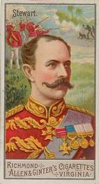1888 Allen & Ginter Great Generals (N15) #NNO William Stewart Front