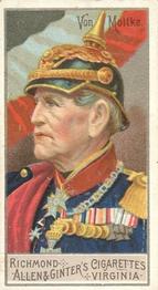 1888 Allen & Ginter Great Generals (N15) #NNO Helmuth Von Moltke Front