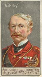 1888 Allen & Ginter Great Generals (N15) #NNO Garnet Wolseley Front