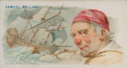 1888 Allen & Ginter Pirates of the Spanish Main (N19) #2 Samuel Bellamy Front