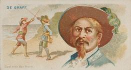 1888 Allen & Ginter Pirates of the Spanish Main (N19) #13 De Graff Front