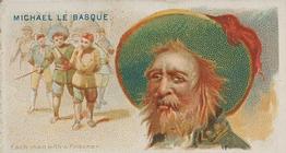 1888 Allen & Ginter Pirates of the Spanish Main (N19) #14 Michael Le Basque Front