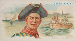 1888 Allen & Ginter Pirates of the Spanish Main (N19) #30 Captain Worley Front
