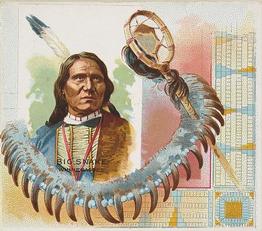 1888 Allen & Ginter The American Indian (N36) #NNO Big Snake Front