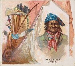 1888 Allen & Ginter The American Indian (N36) #NNO Geronimo Front