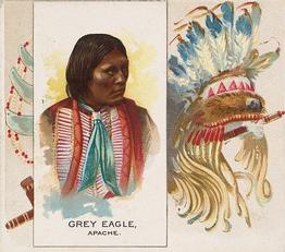 1888 Allen & Ginter The American Indian (N36) #NNO Grey Eagle Front