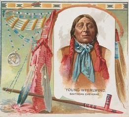 1888 Allen & Ginter The American Indian (N36) #NNO Young Whirlwind Front