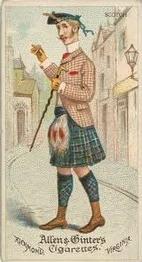1888 Allen & Ginter World's Dudes (N31) #NNO Scotch Front