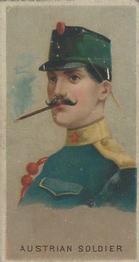 1888 Allen & Ginter World's Smokers (N33) #NNO Austrian Soldier Front