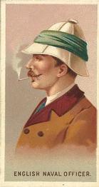 1888 Allen & Ginter World's Smokers (N33) #NNO English Naval Officer Front