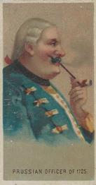 1888 Allen & Ginter World's Smokers (N33) #NNO Prussian Officer Of 1725 Front