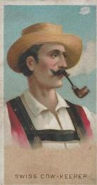 1888 Allen & Ginter World's Smokers (N33) #NNO Swiss Cow Keeper Front