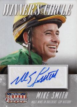 2015 Panini Americana - Winner's Circle Autographs #WS-MS Mike Smith Front