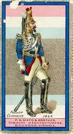 1888 Mayo's Tobacco Costumes of Warriors & Soldiers (N303) #NNO French Cuirassier Front
