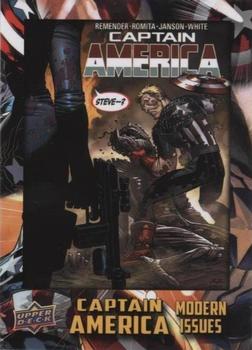2016 Upper Deck Captain America 75th Anniversary #DEC-4 Captain America Vol 7 #8 Front