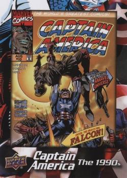 2016 Upper Deck Captain America 75th Anniversary #DEC-18 Captain America Vol 2 #10 Front