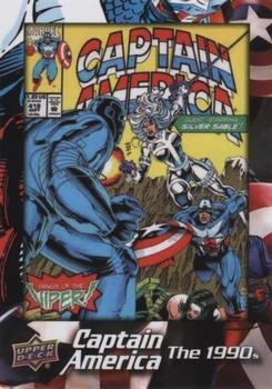 2016 Upper Deck Captain America 75th Anniversary #DEC-28 Captain America Vol 1 #414 Front