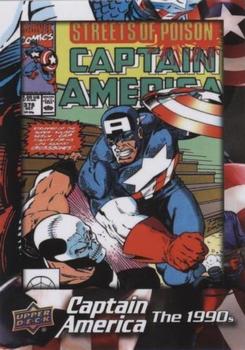 2016 Upper Deck Captain America 75th Anniversary #DEC-32 Captain America Vol 1 #378 Front