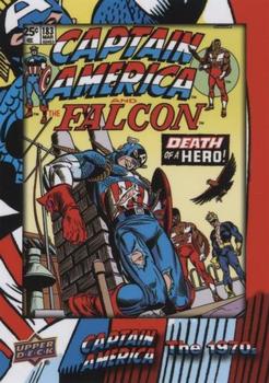 2016 Upper Deck Captain America 75th Anniversary #DEC-52 Captain America Vol #183 Front
