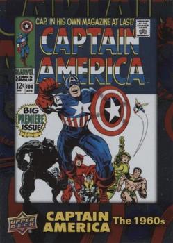 2016 Upper Deck Captain America 75th Anniversary #DEC-61 Captain America Vol 1 #100 Front