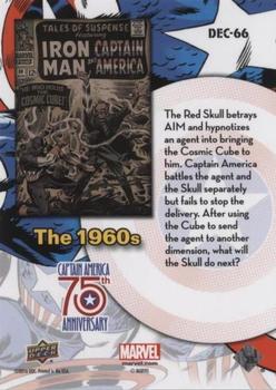 2016 Upper Deck Captain America 75th Anniversary #DEC-66 Tales of Suspense Vol 1 #80 Back