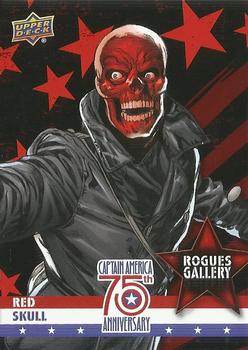 2016 Upper Deck Captain America 75th Anniversary - Rogues Gallery #RG-1 Red Skull Front