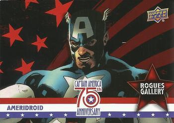 2016 Upper Deck Captain America 75th Anniversary - Rogues Gallery #RG-5 Ameridroid Front