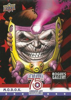 2016 Upper Deck Captain America 75th Anniversary - Rogues Gallery #RG-6 M.O.D.O.K. Front
