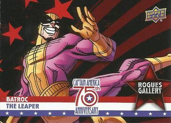 2016 Upper Deck Captain America 75th Anniversary - Rogues Gallery #RG-8 Batroc the Leaper Front