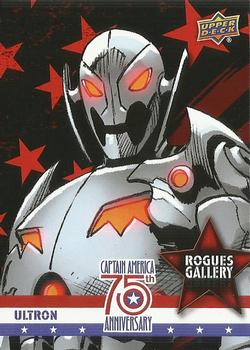 2016 Upper Deck Captain America 75th Anniversary - Rogues Gallery #RG-18 Ultron Front