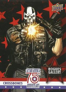 2016 Upper Deck Captain America 75th Anniversary - Rogues Gallery #RG-20 Crossbones Front