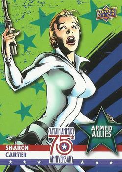 2016 Upper Deck Captain America 75th Anniversary - Armed Allies #AA-9 Sharon Carter Front