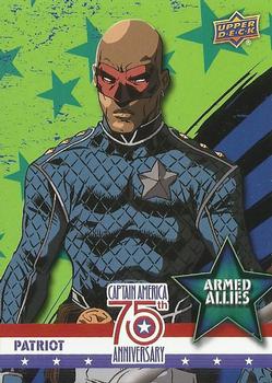 2016 Upper Deck Captain America 75th Anniversary - Armed Allies #AA-18 Patriot Front