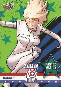2016 Upper Deck Captain America 75th Anniversary - Armed Allies #AA-20 Dagger Front