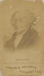 1885-89 Allen & Ginter Presidents of the United States (N51) #NNO John Adams Front