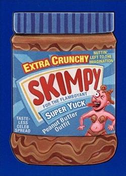 2017 Topps Wacky Packages 50th Anniversary - Blue #8 Skimpy Front