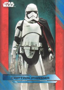 2017 Topps Star Wars: The Last Jedi - Blue #5 Captain Phasma Front