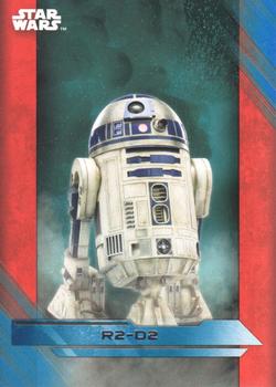 2017 Topps Star Wars: The Last Jedi - Blue #13 R2-D2 Front
