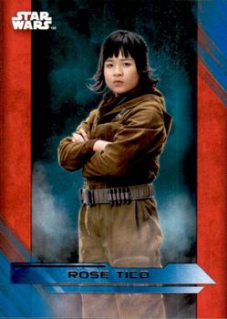 2017 Topps Star Wars: The Last Jedi - Blue #17 Rose Tico Front