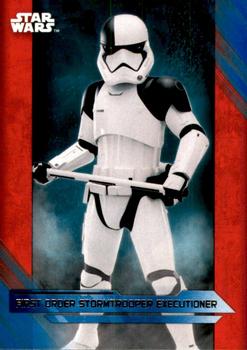 2017 Topps Star Wars: The Last Jedi - Blue #21 First Order Stormtrooper Executioner Front