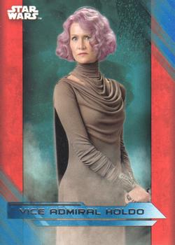 2017 Topps Star Wars: The Last Jedi - Blue #29 Vice Admiral Holdo Front