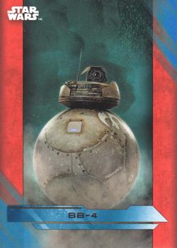 2017 Topps Star Wars: The Last Jedi - Blue #32 BB-4 Front