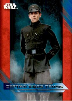 2017 Topps Star Wars: The Last Jedi - Blue #55 Captain Sibos Tammis Front