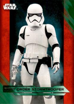 2017 Topps Star Wars: The Last Jedi - Green #9 First Order Stormtrooper Front