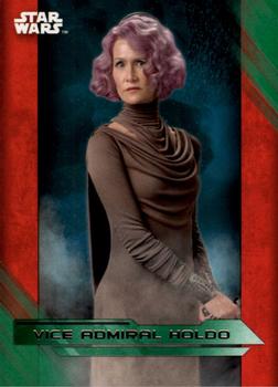 2017 Topps Star Wars: The Last Jedi - Green #29 Vice Admiral Holdo Front