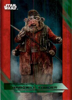 2017 Topps Star Wars: The Last Jedi - Green #44 Bargwill Tomder Front